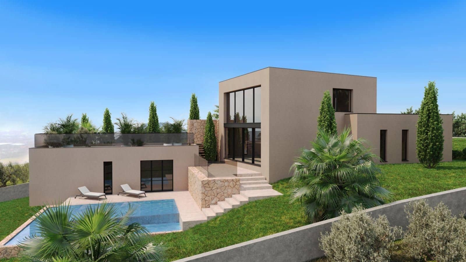 4 sypialnia Dom na sprzedaż w Palma de Mallorca z basenem - 1 900 000 € (Ref: 9570077)
