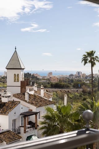 2 sypialnia Penthouse na sprzedaż w Mijas pueblo, Mijas z basenem - 350 000 € (Ref: 9583515)