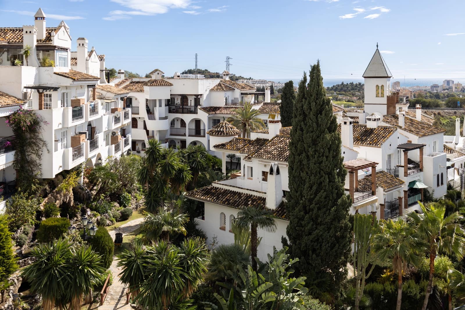 2 sypialnia Penthouse na sprzedaż w Mijas z basenem - 350 000 € (Ref: 9583515)