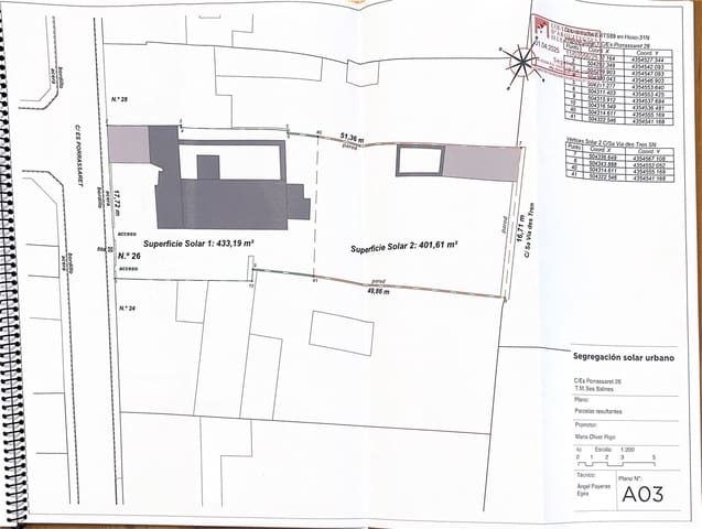 3 makuuhuone Omakotitalo myytävänä paikassa Ses Salines - 700 000 € (Ref: 9598107)