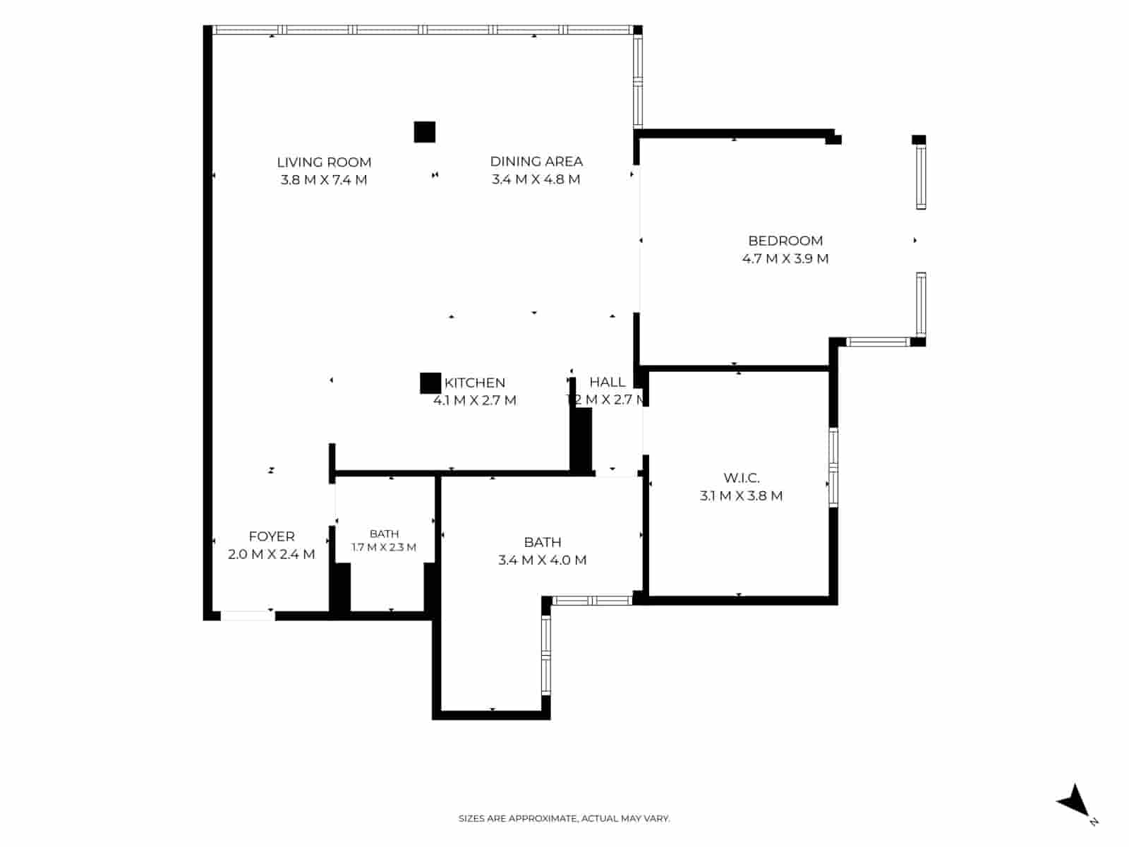 2 Zimmer Wohnung zu verkaufen in Mijas Costa mit Pool - 395.000 € (Ref: 9605405)
