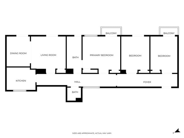 3 quarto Apartamento para venda em Centro Historico, Málaga cidade - 850 000 € (Ref: 9610107)