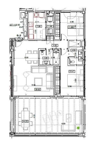 Apartamento de 2 habitaciones en Los Naranjos, Marbella en venta con piscina - 675.000 € (Ref: 9612001)