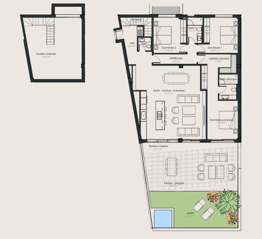 3 sypialnia Apartament na sprzedaż w Benahavis z basenem - 1 395 000 € (Ref: 9614575)