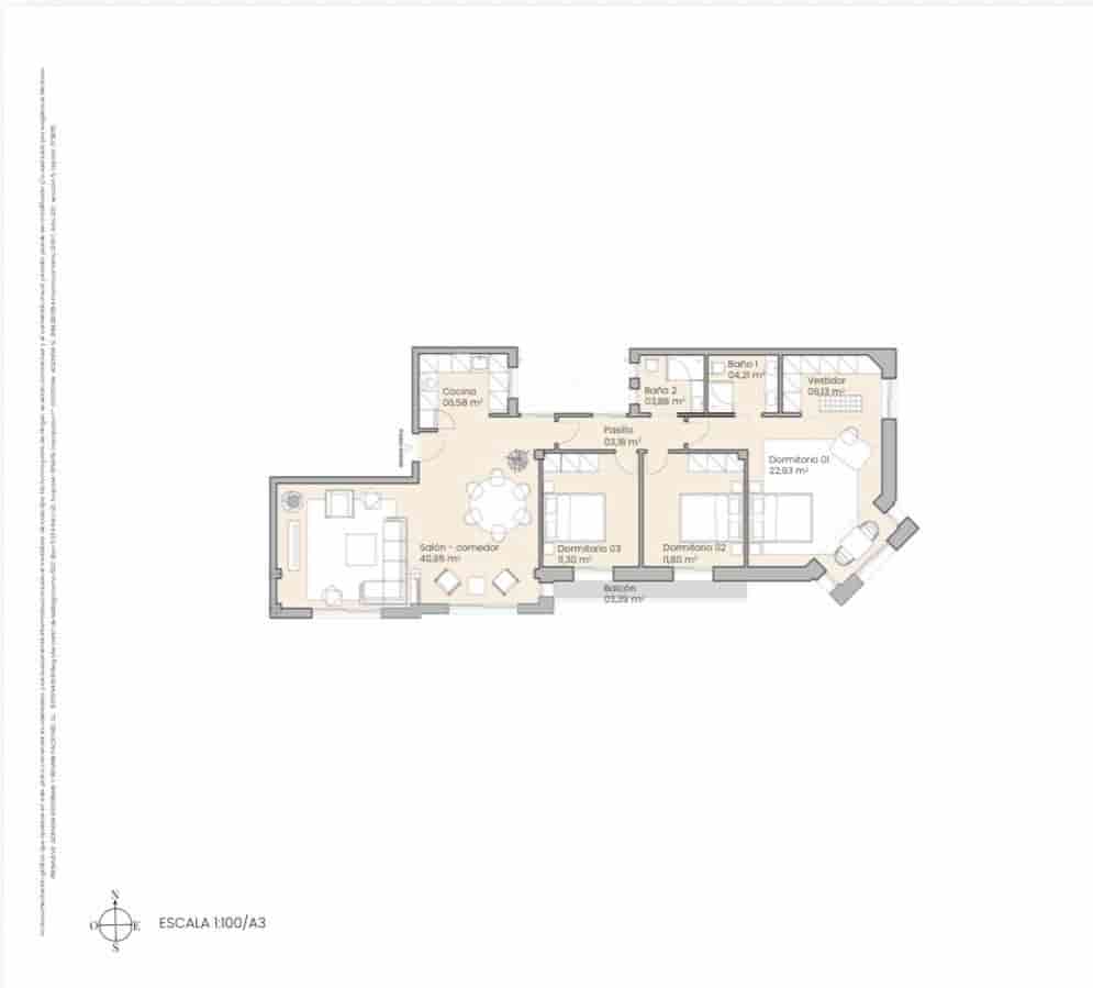 3 sypialnia Apartament na sprzedaż w Miasto Malaga - 975 000 € (Ref: 9626994)