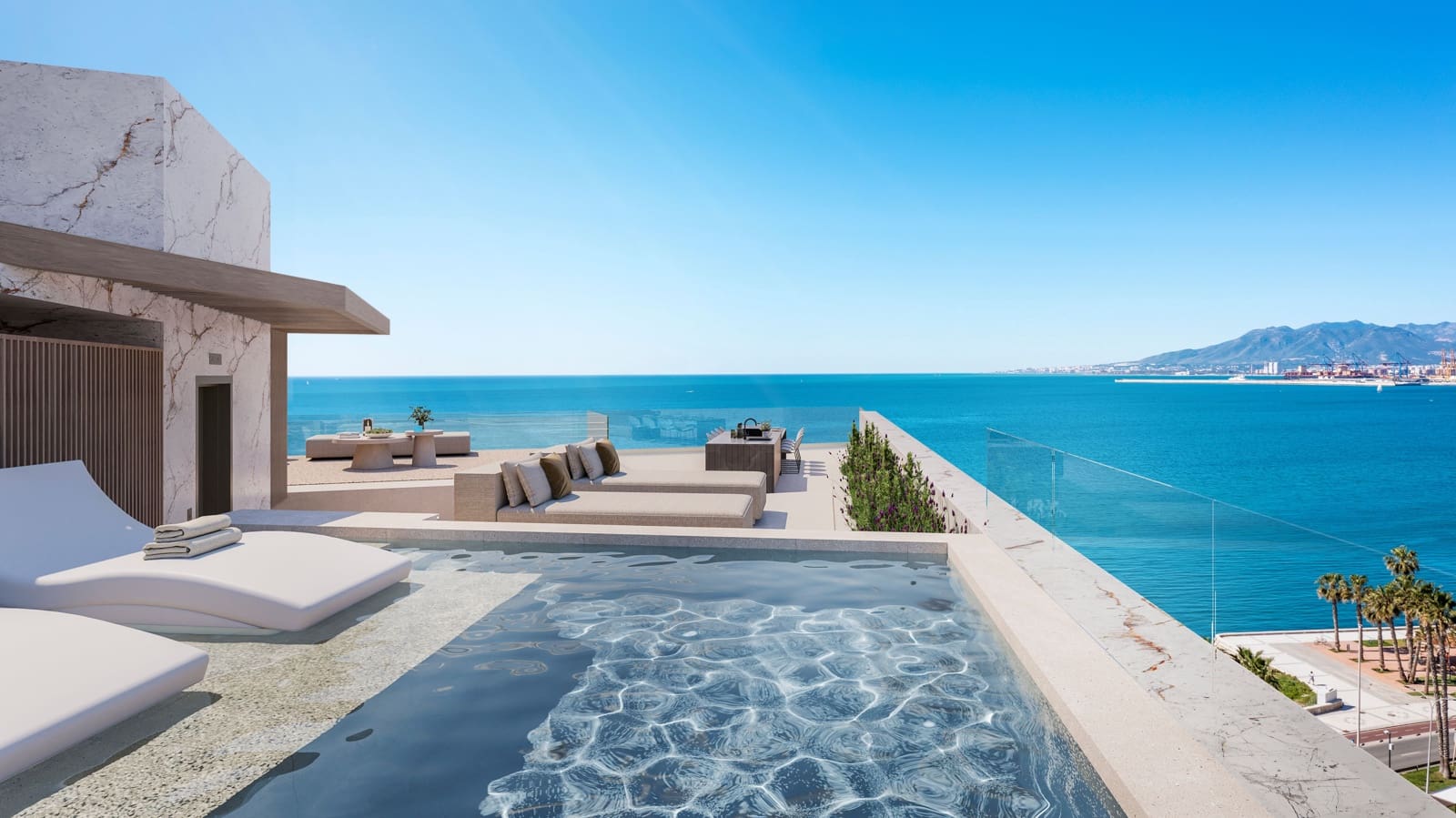 3 sovrum Lägenhet till salu i Malaga stad med pool - 4 615 000 € (Ref: 9635094)