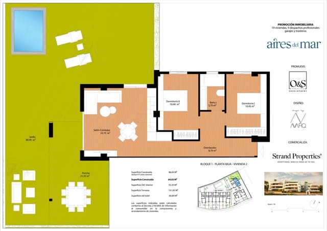 2 slaapkamer Appartement te koop in Sierra de Estepona - Avda. de Andalucía, Estepona met zwembad - € 387.745 (Ref: 9645787)