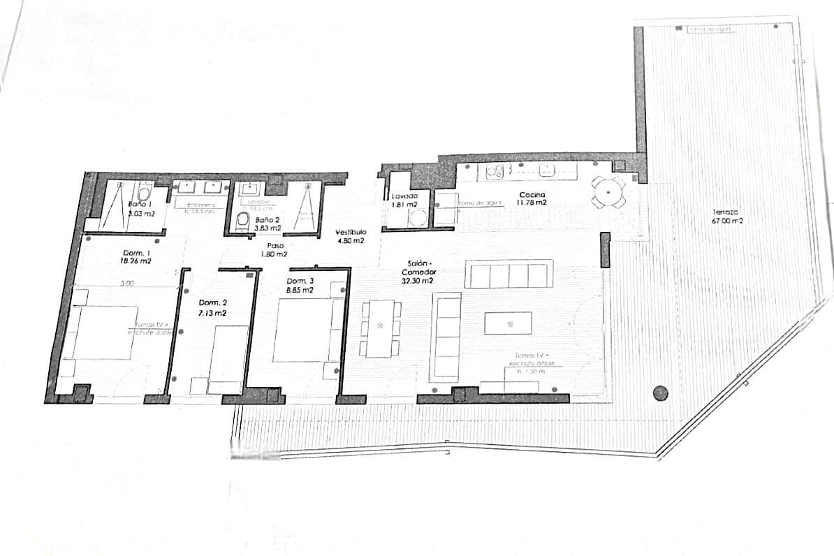 3 slaapkamer Penthouse te koop in Estepona - € 1.770.000 (Ref: 9646187)