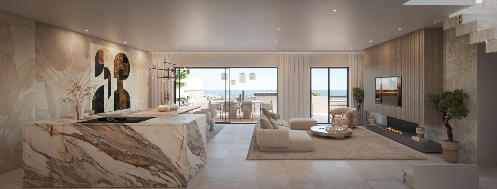 3 makuuhuone Huoneisto myytävänä paikassa Benalmadena mukana uima-altaan - 695 000 € (Ref: 9650640)