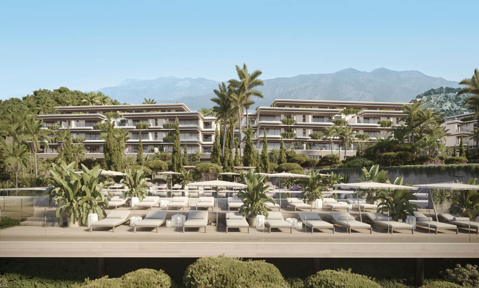 2 Zimmer Apartment zu verkaufen in Mijas mit Pool - 1.542.000 € (Ref: 9673656)