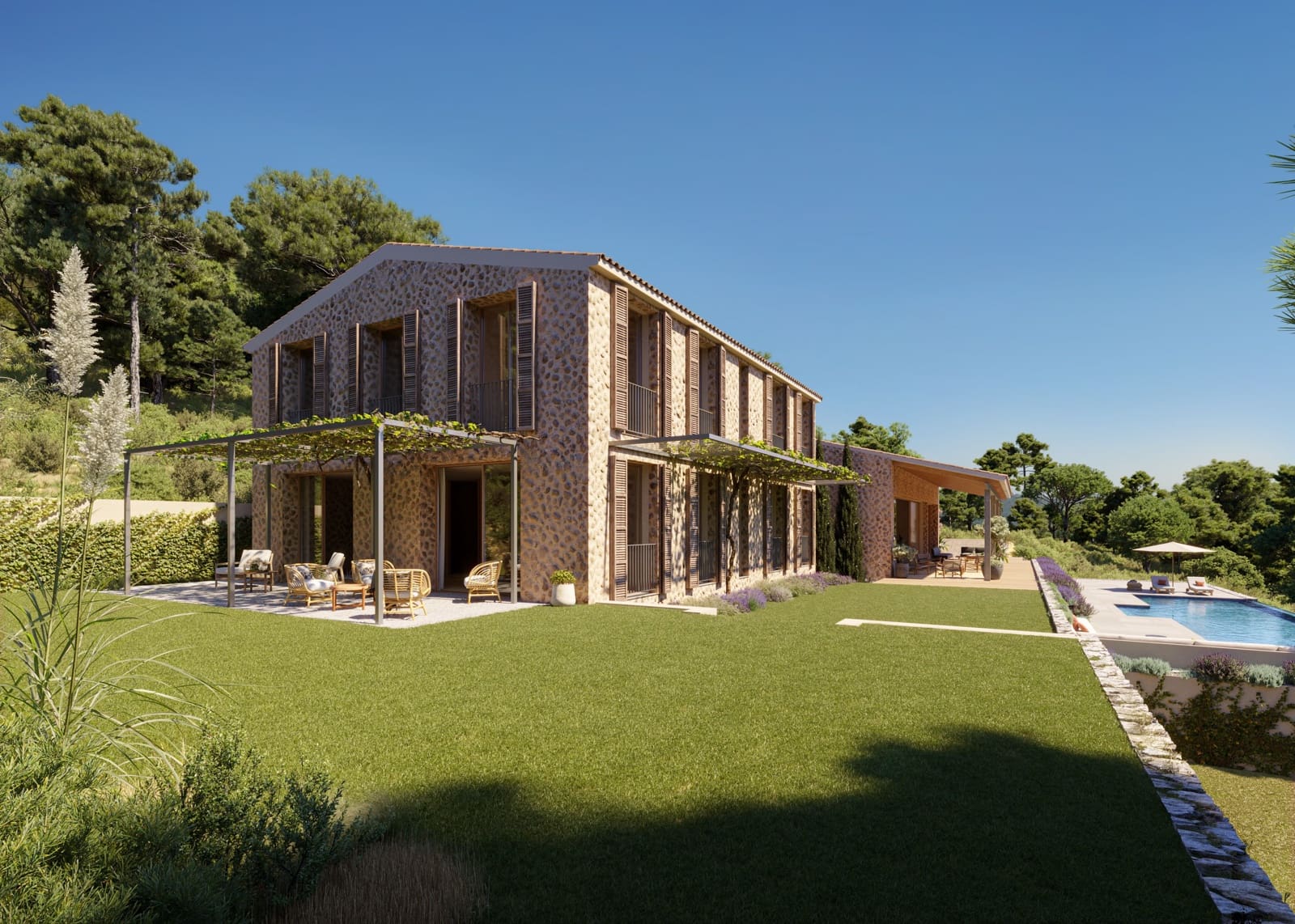 6 bedroom Townhouse for sale in Bunyola with pool - € 8,500,000 (Ref: 9737110)