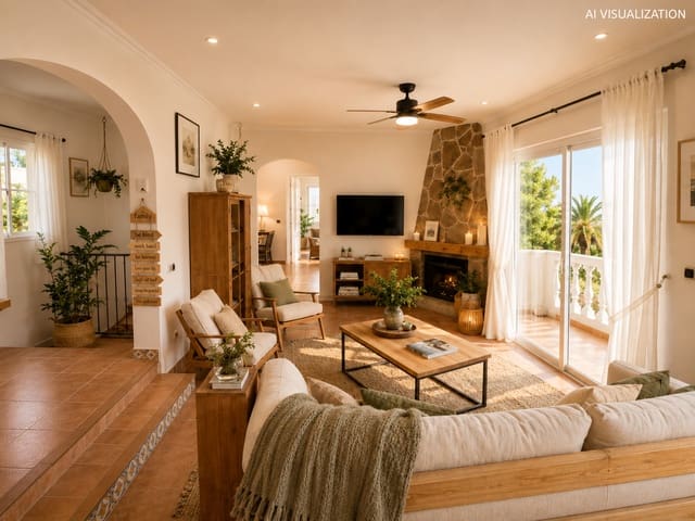 5 bedroom Villa for sale in El Faro de Calaburra - Chaparral, Mijas with pool - € 900,000 (Ref: 9775926)