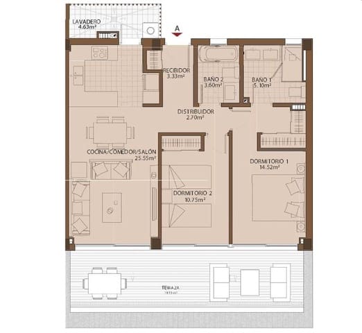 2 chambre Appartement à vendre à Torreblanca, Fuengirola avec piscine - 670 000 € (Ref: 9782918)