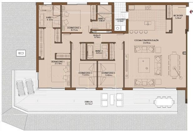3 bedroom Apartment for sale in Fuengirola with pool - € 850,000 (Ref: 9782976)
