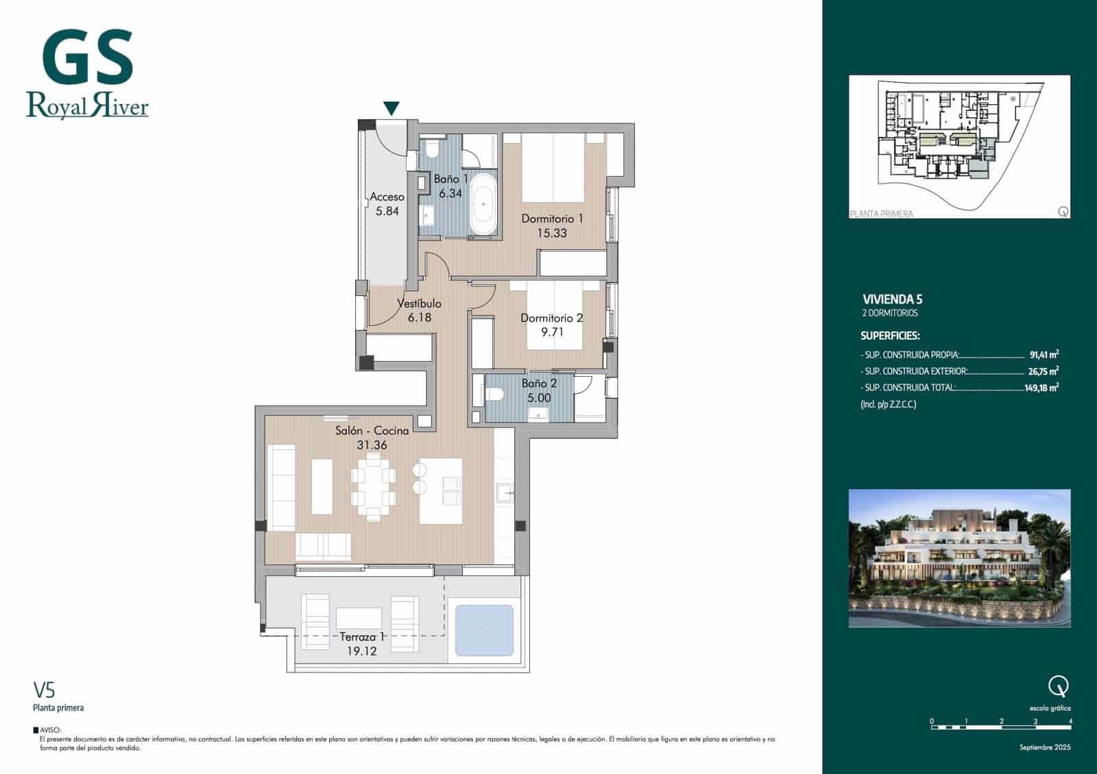 2 soverom Leilighet til salgs i Marbella med svømmebasseng - € 767 000 (Ref: 9787705)