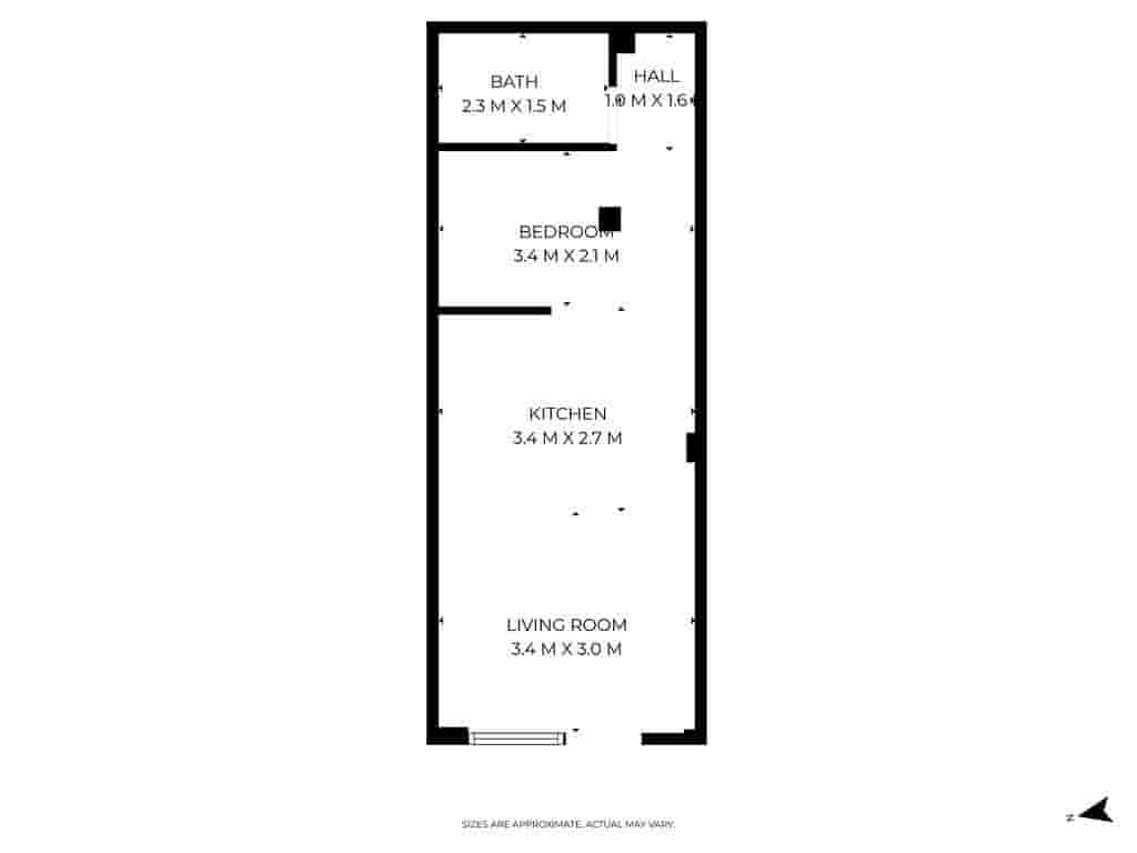 1 makuuhuone Yksiö myytävänä paikassa Malaga kaupunki - 130 000 € (Ref: 9830425)
