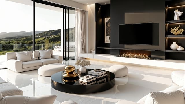 5 sypialnia Willa na sprzedaż w Mijas Costa, Mijas z basenem - 3 685 000 € (Ref: 9861070)