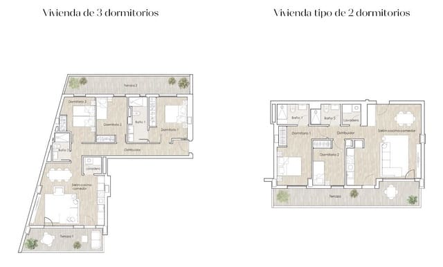 2 camera da letto Appartamento in vendita in Ind La Pelusa, Malaga città con piscina - 409.940 € (Rif: 9877558)