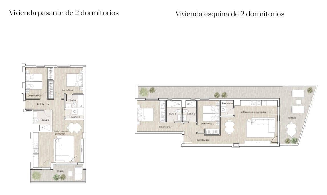 2 camera da letto Appartamento in vendita in Malaga citta con piscina - 409.940 € (Rif: 9877558)