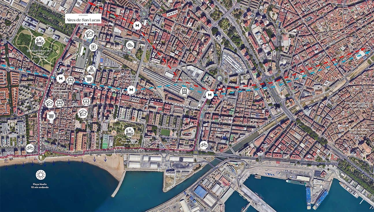 2 camera da letto Appartamento in vendita in Malaga citta con piscina - 409.940 € (Rif: 9877558)