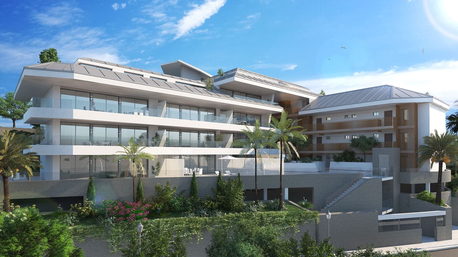 2 soveværelse Lejlighed til salg i Fuengirola med swimmingpool - € 399.000 (Ref: 9892963)