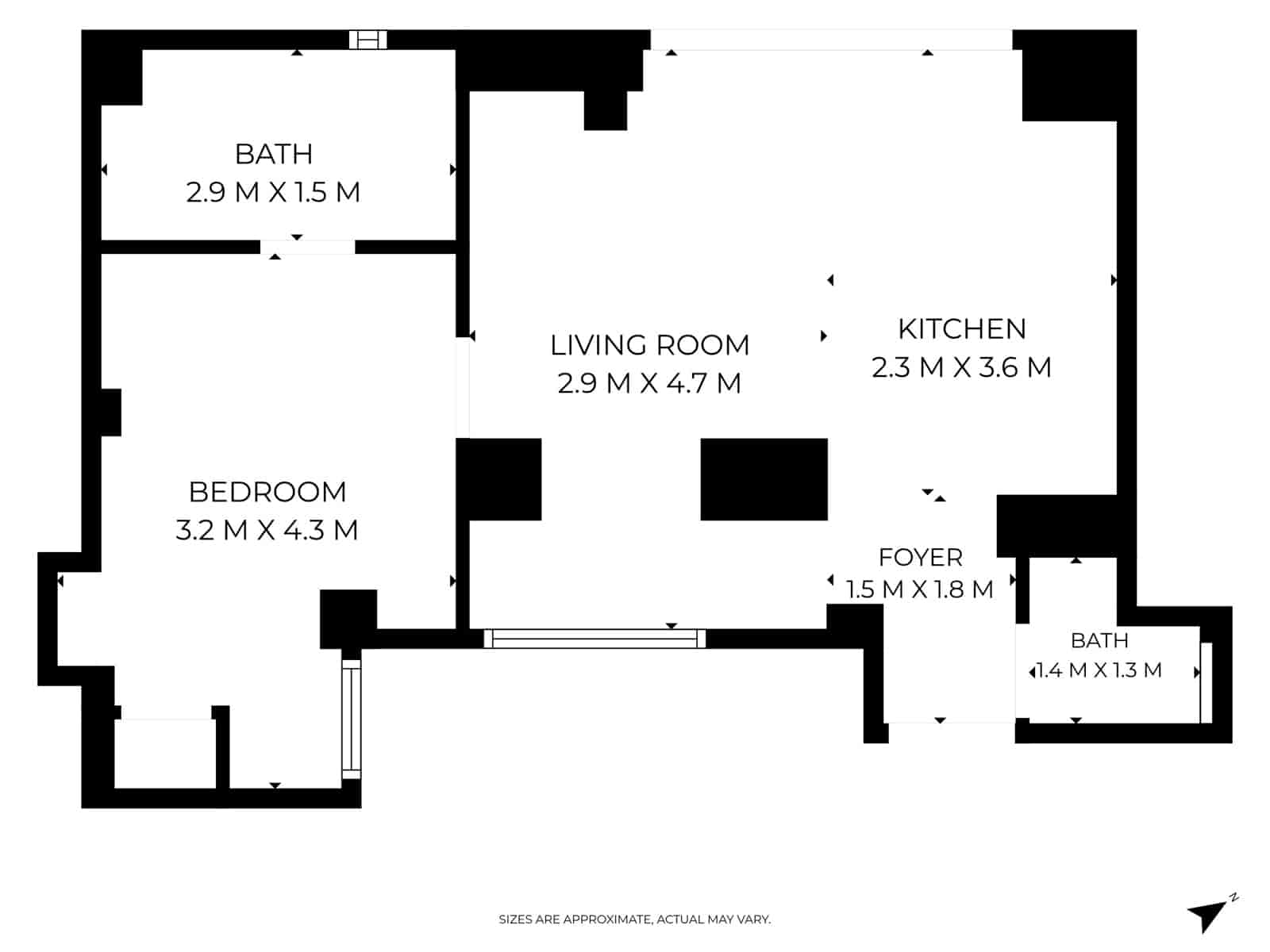 1 camera da letto Appartamento in vendita in Malaga citta - 370.000 € (Rif: 9895365)