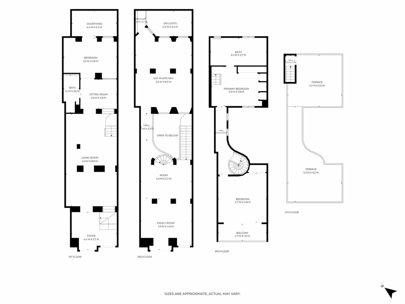 3 chambre Maison de Ville à vendre à Malaga ville - 1 700 000 € (Ref: 9905170)