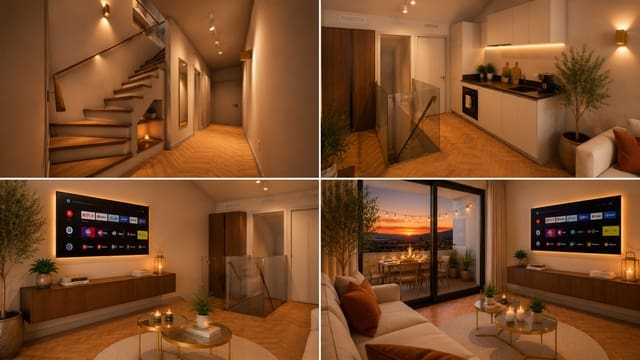 2 Zimmer Apartment zu verkaufen in Mijas Costa, Mijas mit Pool - 420.000 € (Ref: 9913404)
