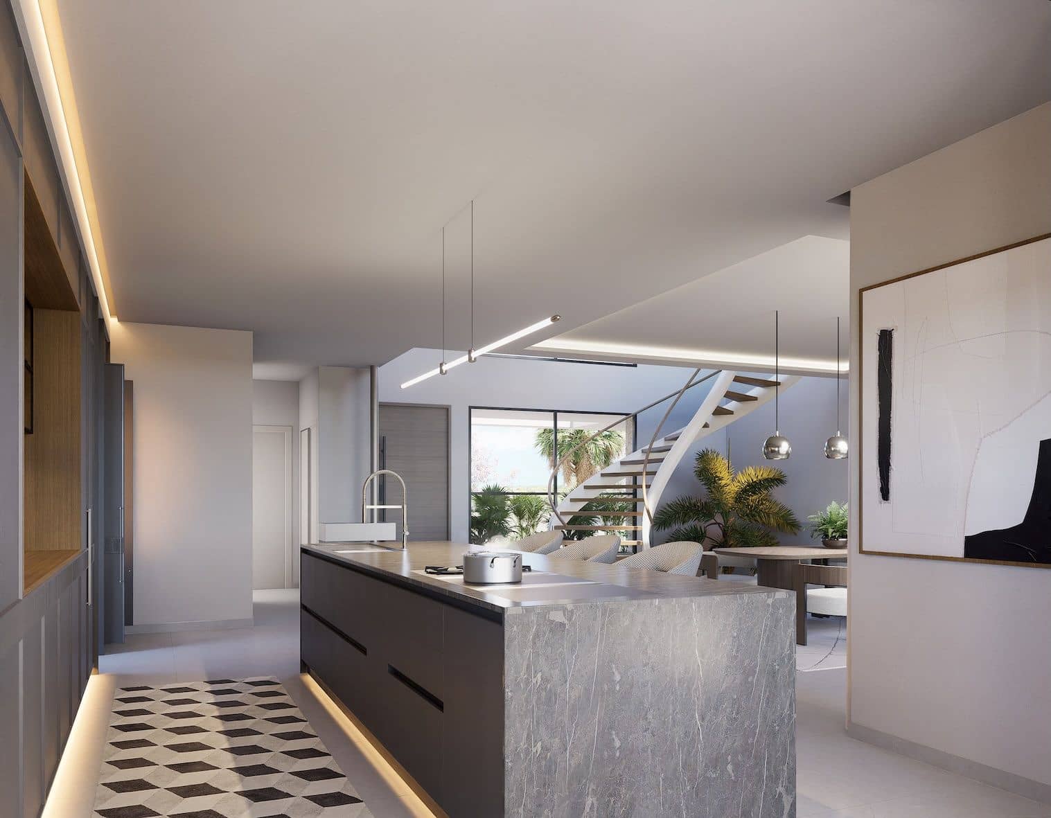 5 quarto Casa em Banda para venda em Mijas Costa com piscina - 2 500 000 € (Ref: 9928055)