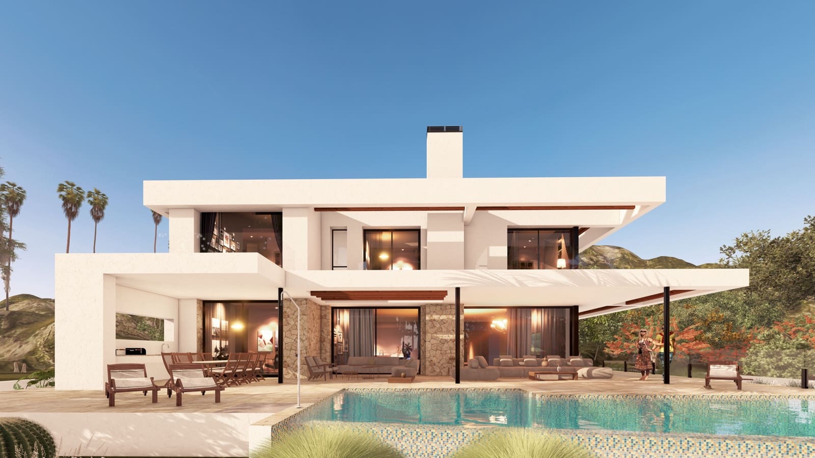 5 quarto Casa em Banda para venda em Mijas Costa com piscina - 2 500 000 € (Ref: 9928055)