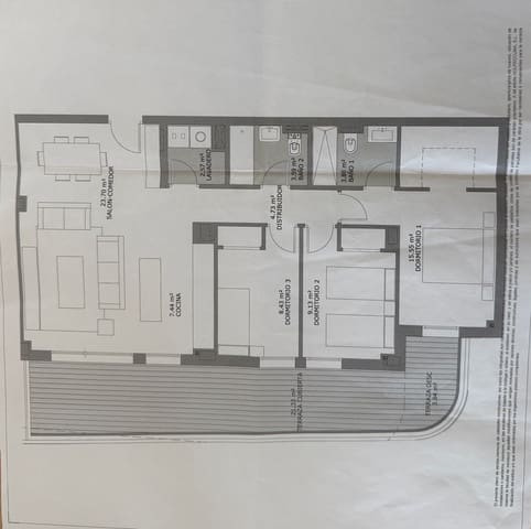 3 soveværelse Lejlighed til leje i Los Pacos, Fuengirola med swimmingpool garage - € 2.500 (Ref: 9929887)