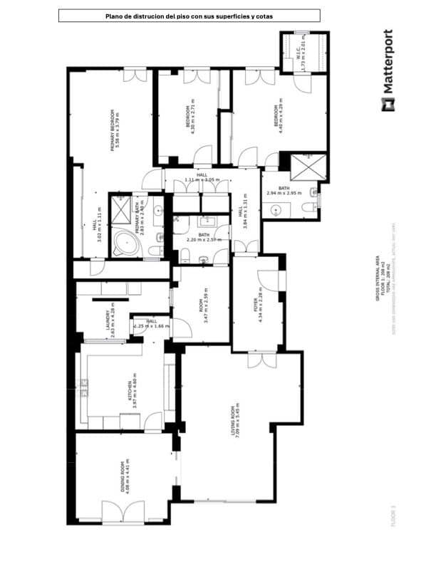 4 makuuhuone Huoneisto vuokrattavana paikassa Palma de Mallorca mukana 
autotalli - 4 150 € (Ref: 9939114)