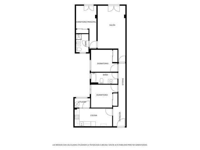 3 camera da letto Appartamento in vendita in La Trinidad, Malaga città - 330.000 € (Rif: 9958733)
