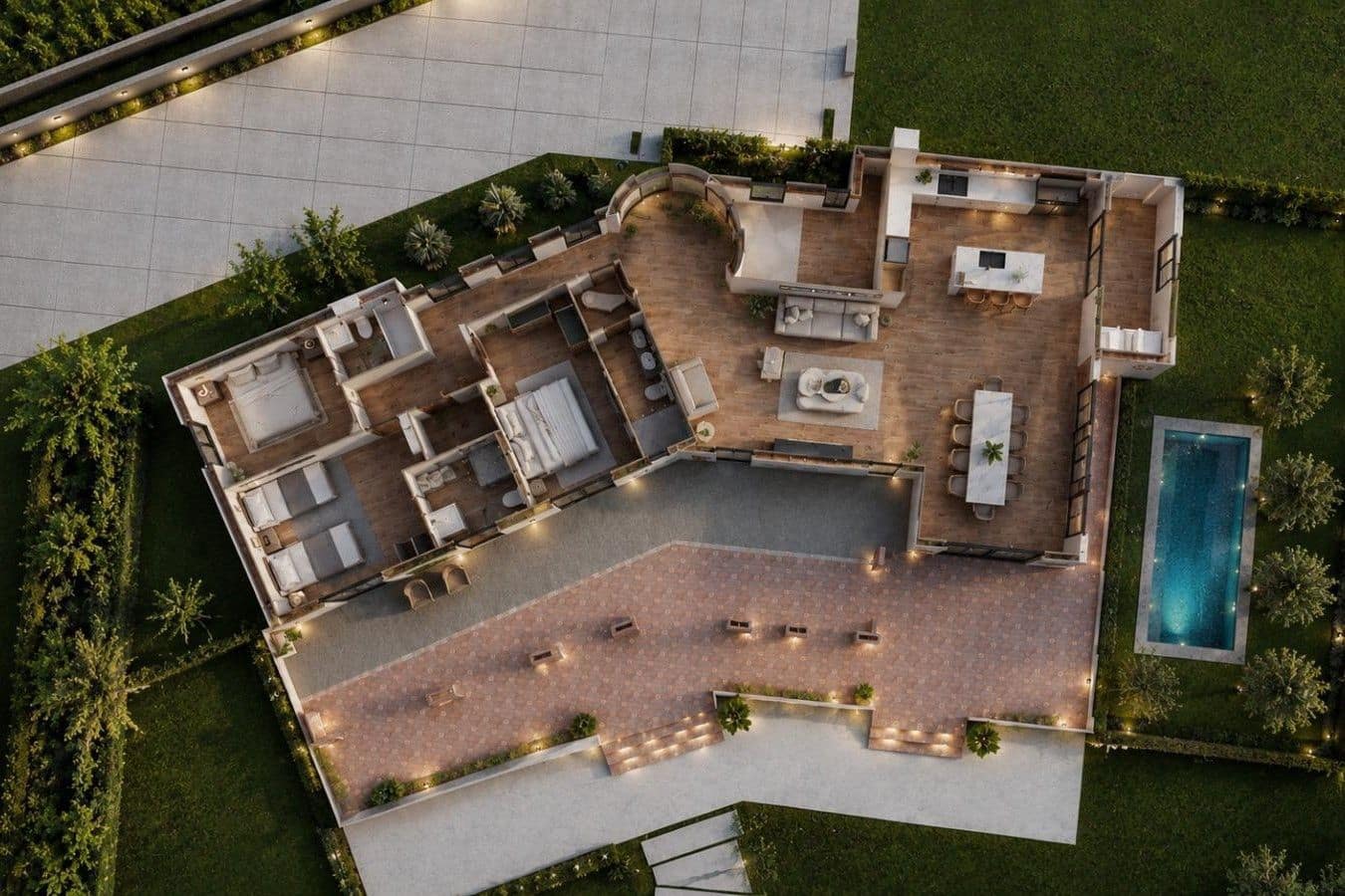 4 chambre Maison de Ville à vendre à Mijas avec piscine - 1 485 000 € (Ref: 9961519)