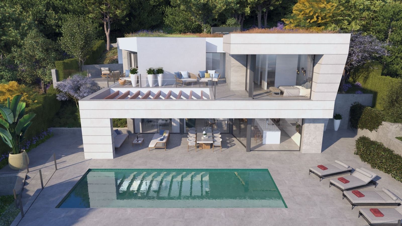 4 camera da letto Casa in vendita in Malaga citta con piscina - 2.975.000 € (Rif: 9986187)