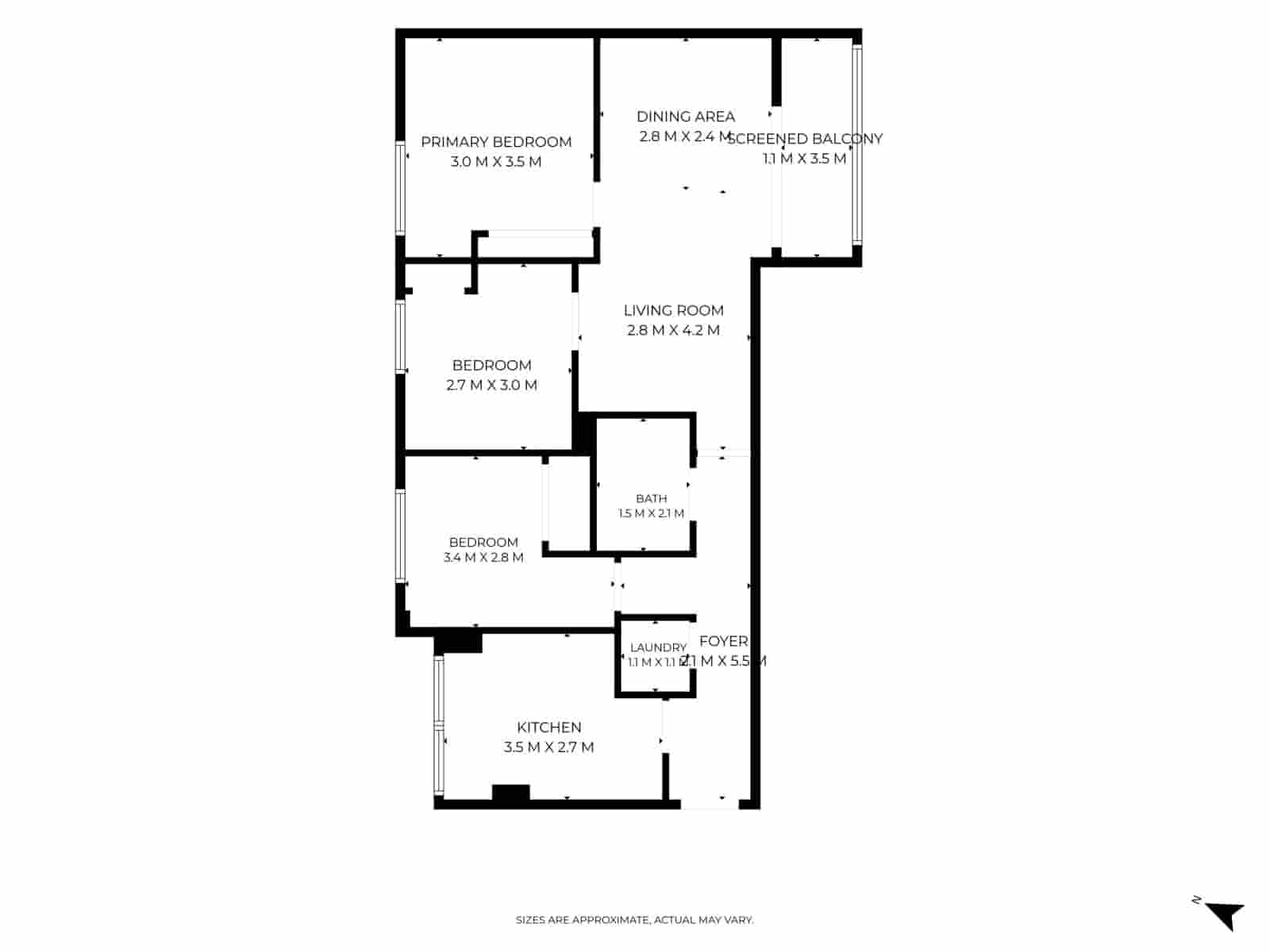3 sypialnia Mieszkanie na sprzedaż w Miasto Malaga - 220 000 € (Ref: 9996205)