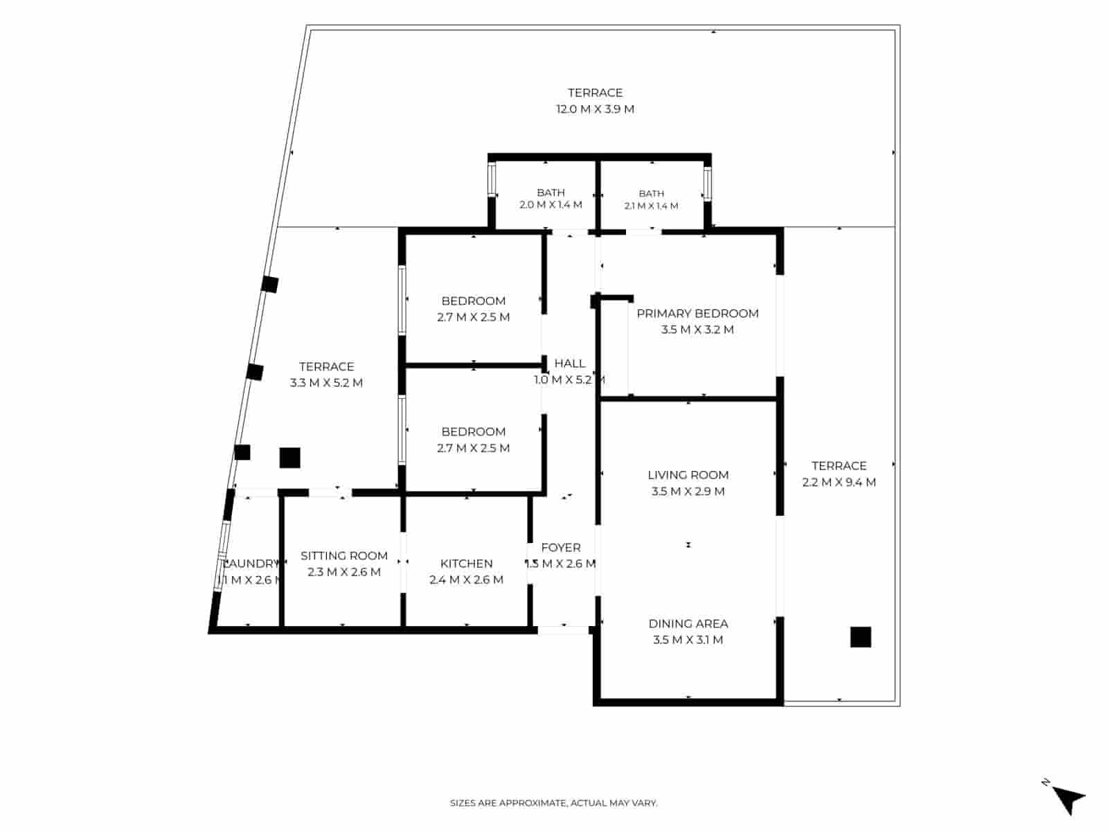 3 sypialnia Penthouse na sprzedaż w Mijas Costa z basenem garażem - 540 000 € (Ref: 9998058)