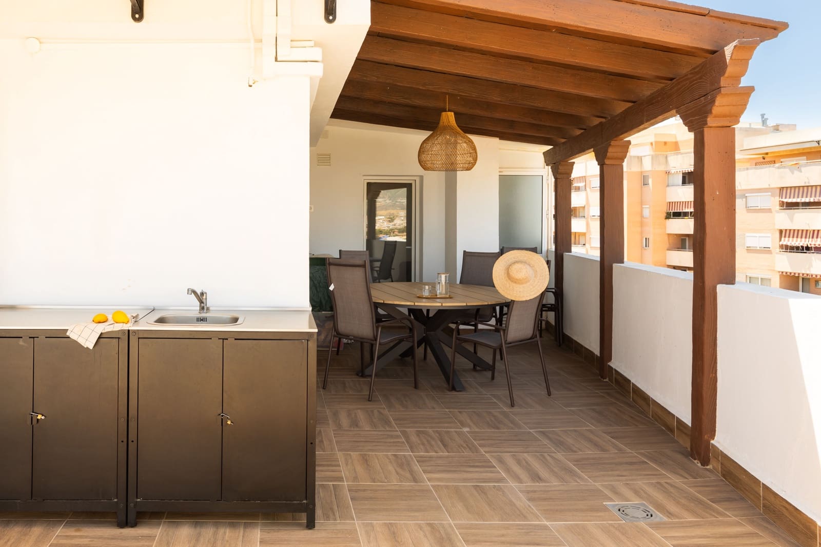 3 sypialnia Penthouse na sprzedaż w Mijas Costa z basenem garażem - 540 000 € (Ref: 9998058)