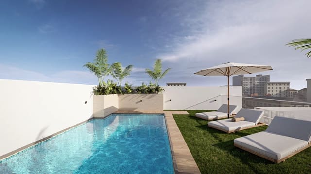1 soverom Leilighet til salgs i El Molino, Torrevieja med svømmebasseng - € 116 000 (Ref: 10006093)