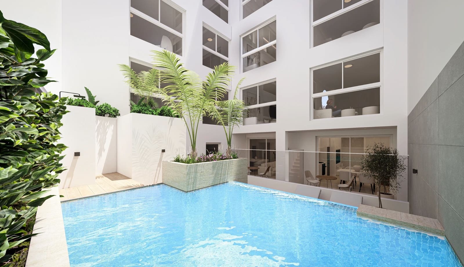 1 soveværelse Lejlighed til salg i Torrevieja med swimmingpool - € 116.000 (Ref: 10006093)