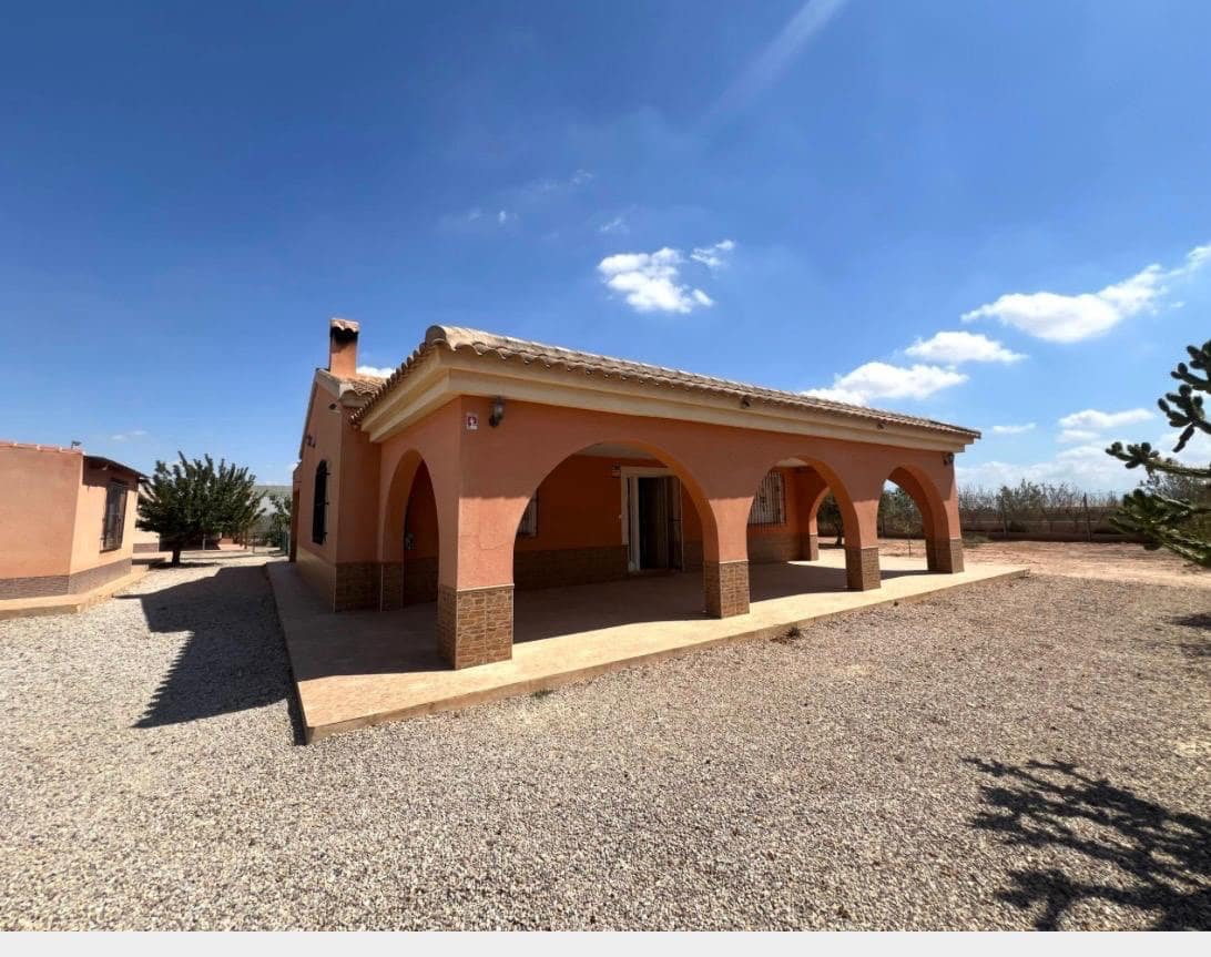 4 soveværelse Finca/Landehus til salg i Fuente Alamo de Murcia med swimmingpool - € 270.000 (Ref: 10008088)