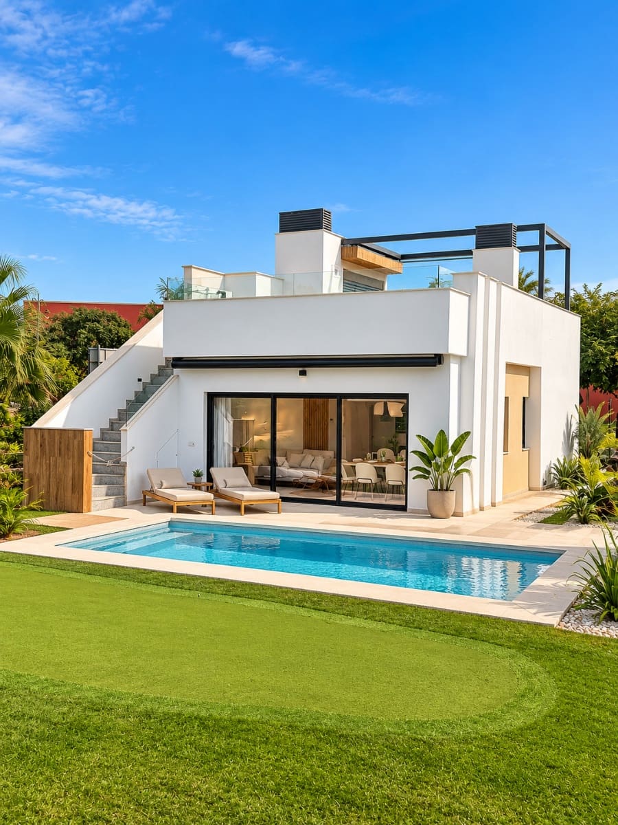 2 bedroom Villa for sale in Condado de Alhama with pool - € 287,000 (Ref: 10165586)