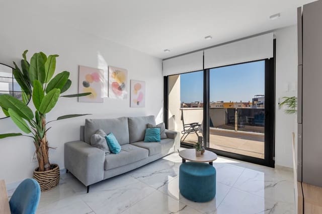 Ático de 2 habitaciones en Playa Flamenca, Orihuela en venta con piscina - 495.000 € (Ref: 9403821)