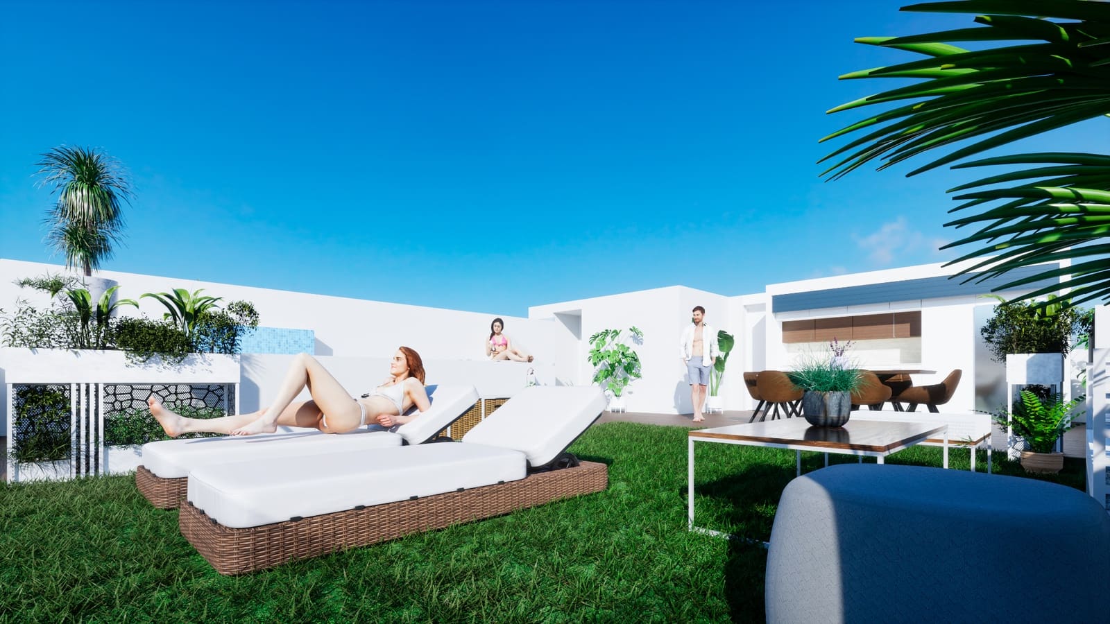 2 bedroom Apartment for sale in Benijofar with pool - € 288,000 (Ref: 9403935)