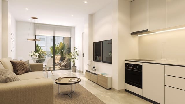 1 Zimmer Apartment zu verkaufen in Parque de las Naciones, Torrevieja mit Pool - 175.000 € (Ref: 9403978)