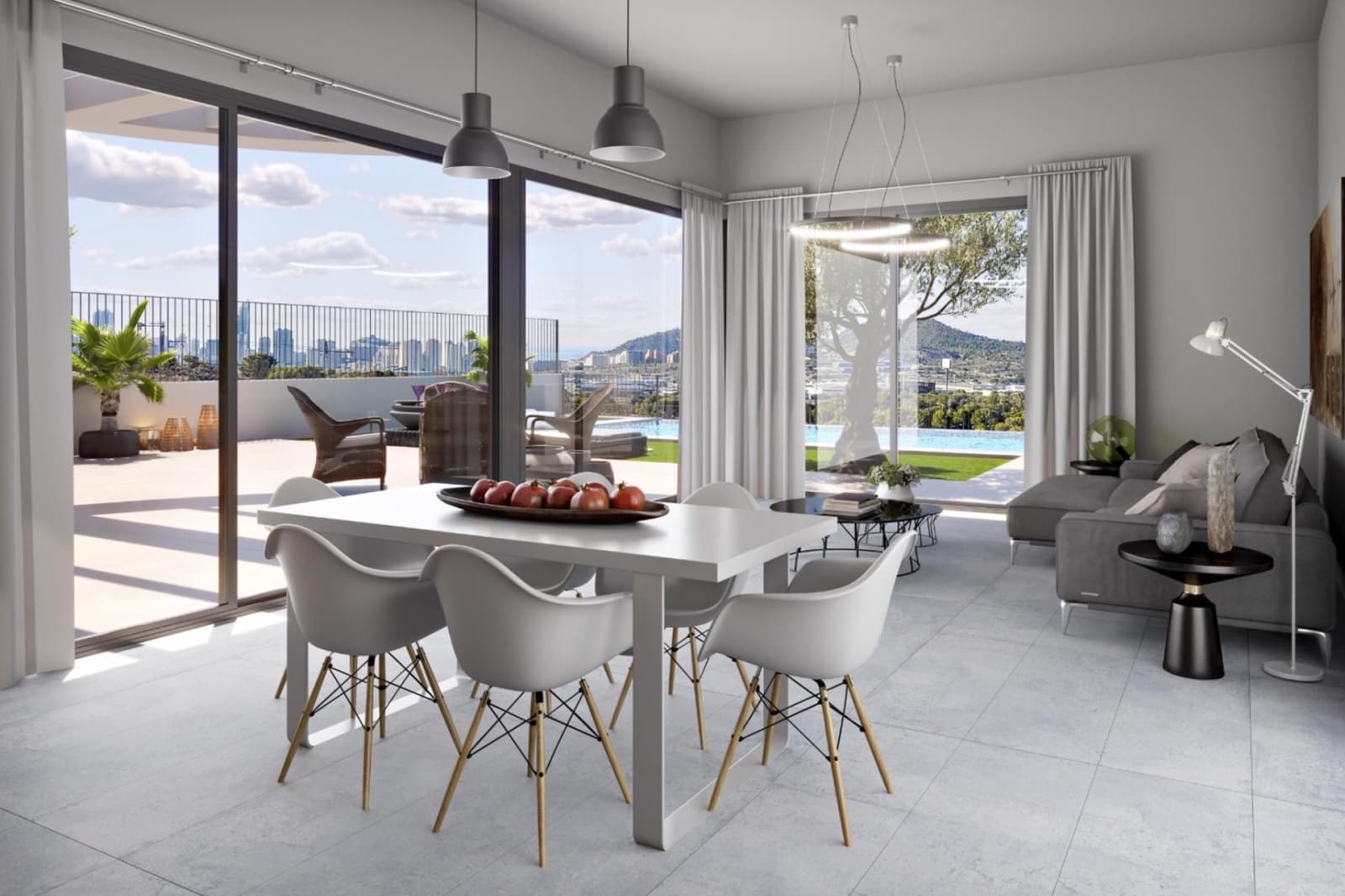 4 camera da letto Villa in vendita in Finestrat con piscina - 1.150.000 € (Rif: 9404000)