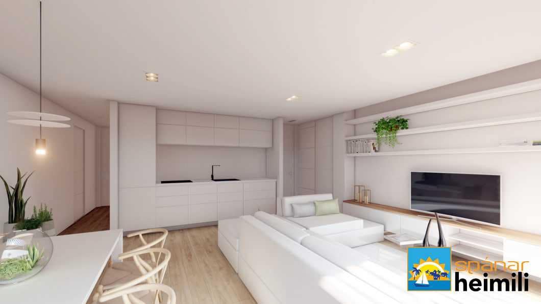 2 makuuhuone Huoneisto myytävänä paikassa La Manga Club mukana uima-altaan - 335 000 € (Ref: 9404001)