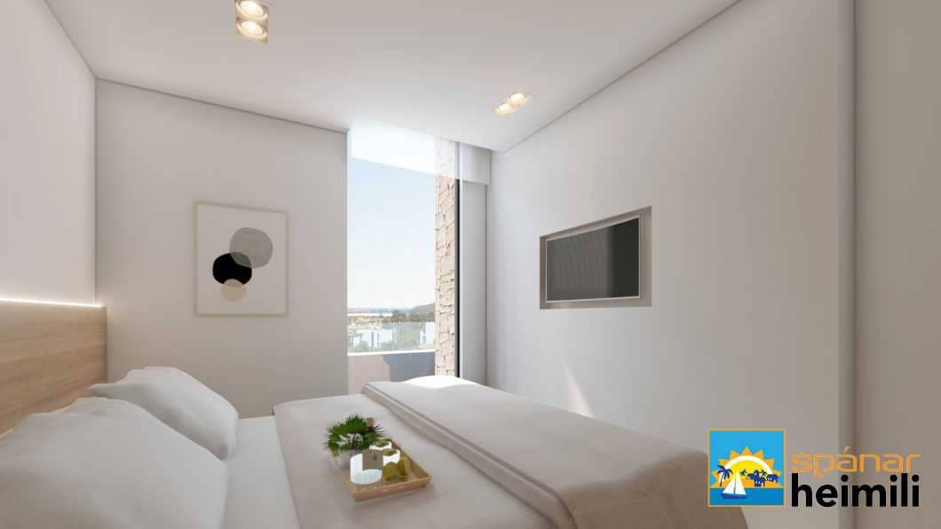 2 makuuhuone Huoneisto myytävänä paikassa La Manga Club mukana uima-altaan - 335 000 € (Ref: 9404001)