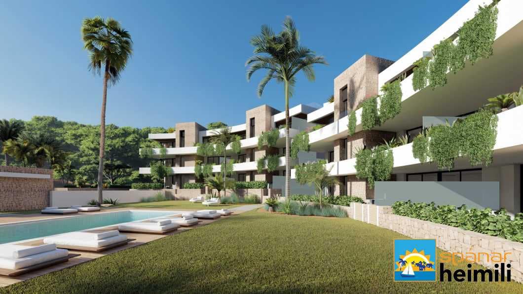 2 makuuhuone Huoneisto myytävänä paikassa La Manga Club mukana uima-altaan - 335 000 € (Ref: 9404001)