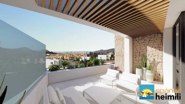 2 makuuhuone Huoneisto myytävänä paikassa La Manga Club, Cartagena mukana uima-altaan - 335 000 € (Ref: 9404001)